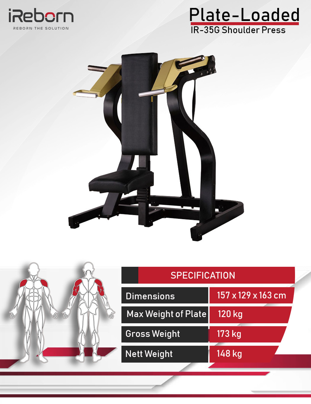 IR-35G Shoulder Press 4