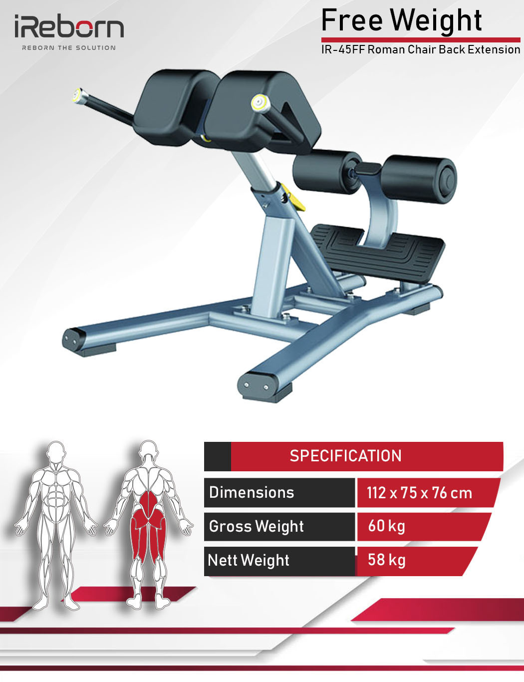 IR-45FF Roman Chair Back Extension 1 IR-45FF Roman Chair Back Extension 4